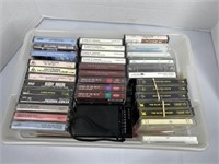 Country Cassette Tapes and Sony Radio