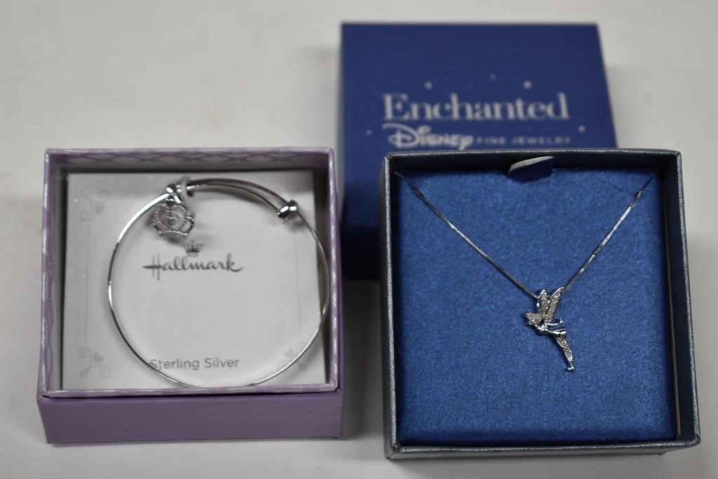 Sterling Silver Disney Tinkerbell and Hallmark