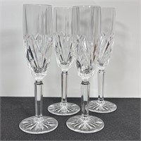 4 Marquis Champagne Flutes by Waterford