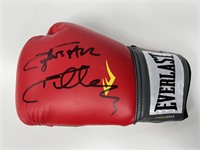 Autograph COA Boxing glove Sylvester Stallone