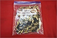 9mm Once Fired Brass 125pc's in lot