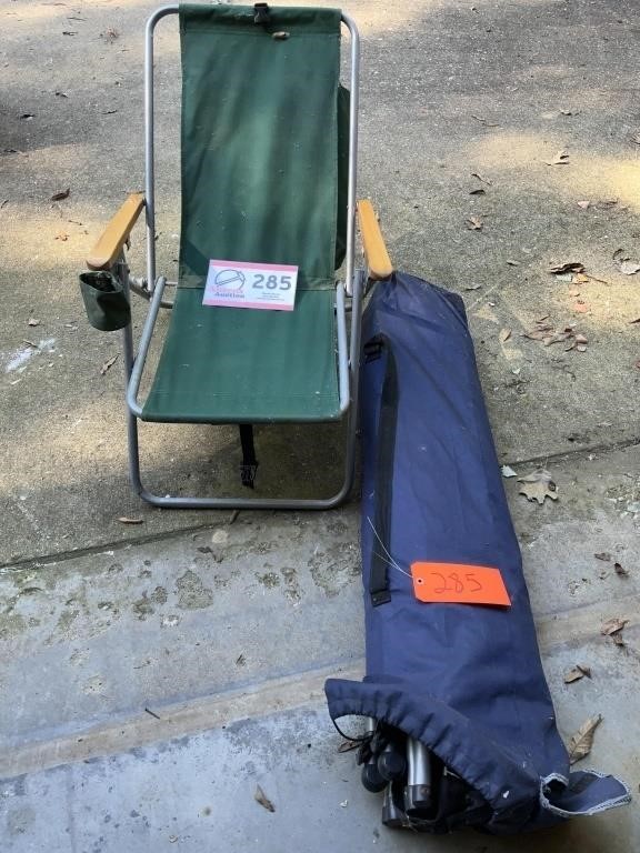 Hammock in a bag – fishing chair