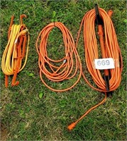 3 heavy duty extension cords