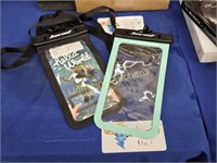 TWO HIEARCOOL WATERPROOF PHONE POUCHES