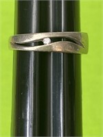 Sz.4.5 Sterling Silver Ring 2.81 Grams