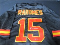 CHIEFS PATRICK MAHOMES SIGNED JERSEY GAA COA