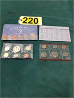 The United States Mint 1991 Uncirculated Coin Set