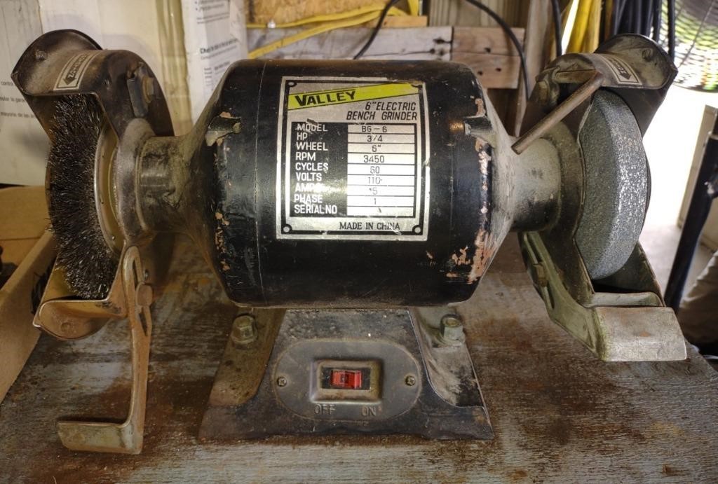 Valley 6" Electric Bench Grinder (Model BG-6)