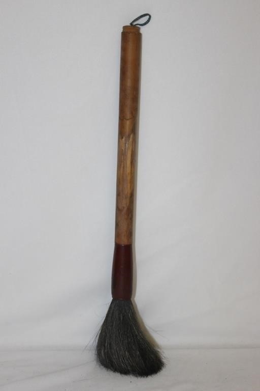 A Wood Horse Hair Brush