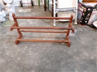 Wooden rack
