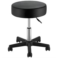 VEVOR Rolling Stool  Adjustable  Black