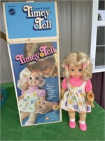 1970 Timey Tell doll in box, original outfit