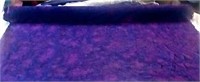 Roll of Purple and Fuchsia fabric