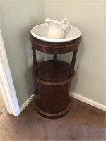 Antique Commode stand - wash stand and cabinet for