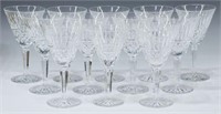 (12) WATERFORD 'MAEVE' CUT CRYSTAL WATER GOBLETS