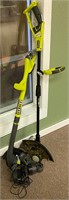 Ryobi Weed Whacker, Edger, Battery & Chargers