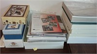 Assorted Photo Albums and Sheet Protectors - See
