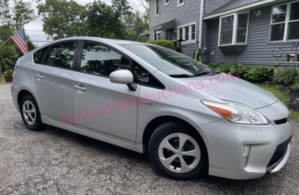 Tues, May 28 Online Auction: Prius -MG -Sailboat -Estate