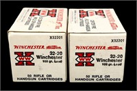 32-20 Winchester ammunition (2) boxes Winchester
