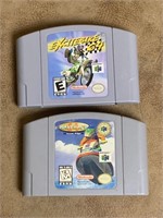 Two N64 Games - Excitebike 64 and