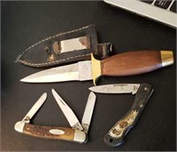 Knives: Case XX, Pakistan with sheath,  Earnhart 3