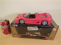 Burago 1996 Ferrari 550 1:18 Die Cast *Has Been