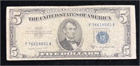 1953 B $5 Silver Certificate