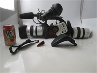 Caméra Canon avec accessoires