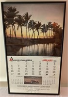 1985 AC Framed Calendar