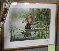 "Redhead in Reeds" by Lise Yust print
