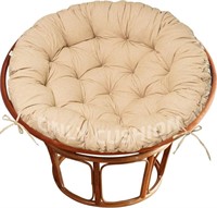 44 Inch Papasan Chair Cushion - Khaki