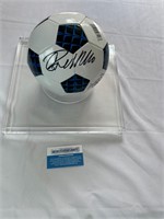 Cristiano Ronaldo Signed Mini Soccer Ball +COA