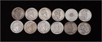 (12) 1/2 OZ LIBERTY LOBBY SILVER ROUNDS