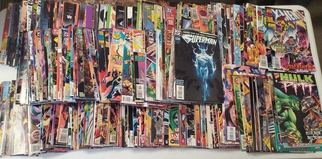 M- HUGE LOT OF COMICS IN BOX #9