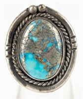 Jewelry Sterling Silver Turquoise Ring