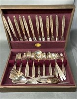 International Silver Plate Flatware Set