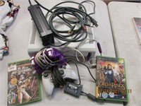 Xbox 360 games and controllers ( Works )