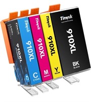 4-Pack Larger Capacity 910XL Compatible Ink