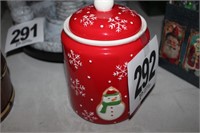 Winter Cookie Jar