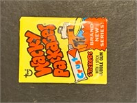 1975 Topps Wacky Packages 15th Series Sealed Yello