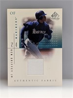2001 SP Relic Authentic Fabric Jersey Griffey Jr
