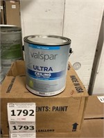 Valpar Ultra Ceiling Paint+Primer x 4 Gal.