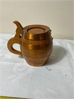 Copper and wood cup