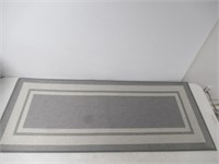 24"x60" Martha Stewart Runner, Grey