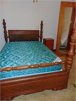 EARLY 1900'S FULL SIZE WATERFALL BED / BR1