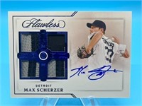 Max Scherzer 2022 Flawless Patch Auto 5/7