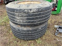 Heavy Duty Commericial Steel Wheels and Tires