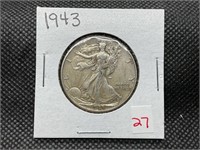 1943 WALKING LIBERTY HALF DOLLAR