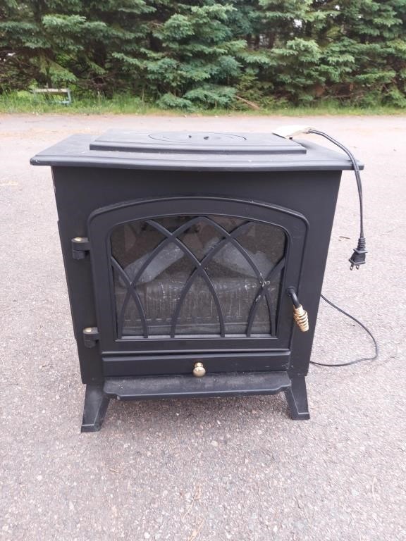 Electric heater fireplace working - Local Pickup