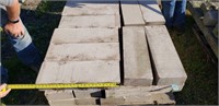 Pallet of 30 Sandstone blocks